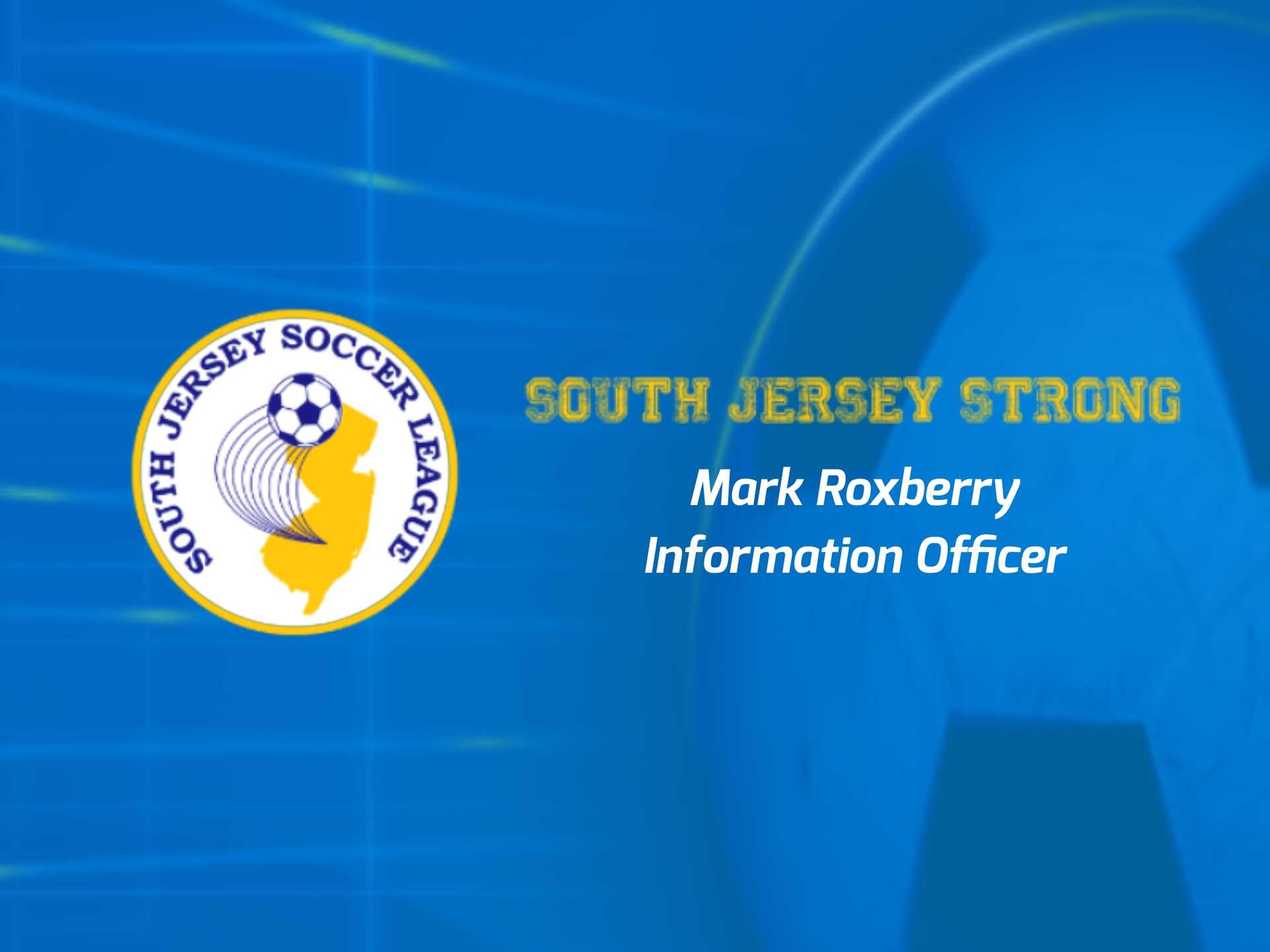 Re-election Win! SJSL Information Officer